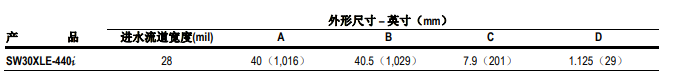 陶氏海水淡化反滲透膜元件SW30XLE-440i 陶氏海水淡化反滲透膜元件SW30XLE-440i